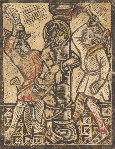 La flagellazione, 1470-1480 da Unbekannt