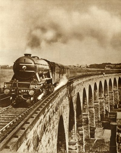 Il Flying Scotsman...corsa senza sosta tra Kings Cross e Newcastle, 11 luglio 1927 da Unbekannt