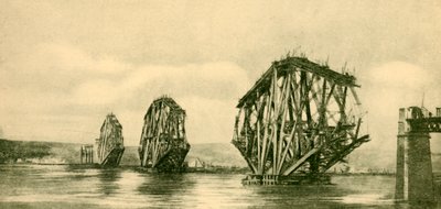 Il ponte di Forth in costruzione, c. 1930 da Unbekannt