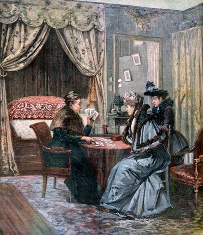 La chiromante da Unbekannt