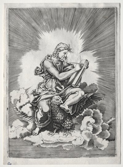 I Quattro Evangelisti: San Giovanni, c. 1518 da Unbekannt