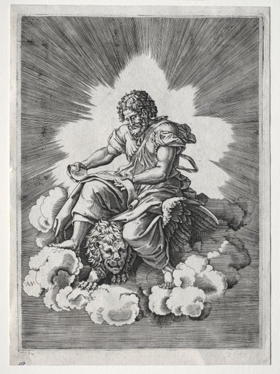 I quattro evangelisti: San Marco, c. 1518 da Unbekannt