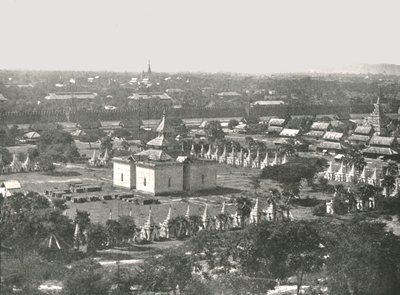 I Quattrocentocinquanta Templi, Mandalay, Birmania, 1895 da Unbekannt