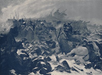 Il quattordicesimo della linea a Eylau, febbraio 1807, 1896 da Unbekannt