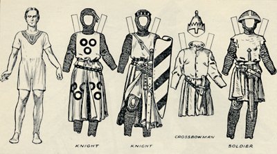 La galleria dei costumi britannici: come si vestivano gli inglesi ai tempi di Re Giovanni, c1934 da Unbekannt