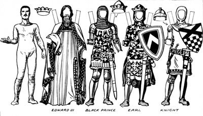 La Galleria del Costume: Nei giorni di Edoardo II e III, c1934 da Unbekannt