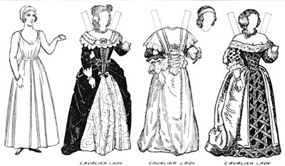 La Galleria del Costume Storico: Alcuni abiti di Cavalieri e Roundheads, c1934 da Unbekannt