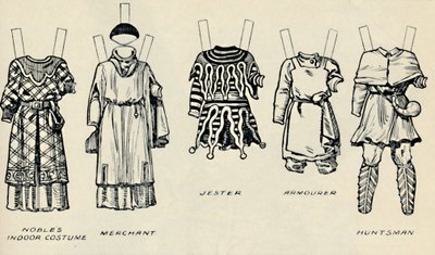 La galleria dei costumi storici: gli abiti indossati ai tempi di Riccardo I da Unbekannt