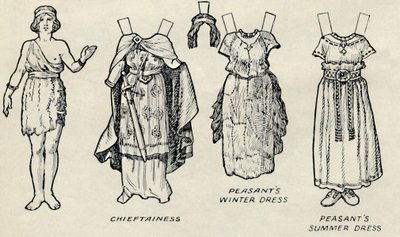 La Galleria del Costume Storico: Cosa Indossavano i Britanni e i Romani, c1934 da Unbekannt