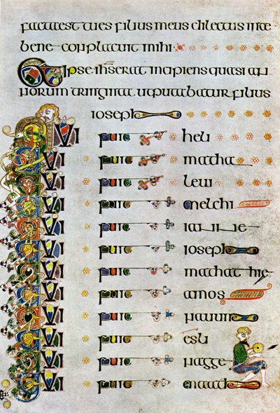 La genealogia di Cristo, 800 d.C., XX secolo da Unbekannt