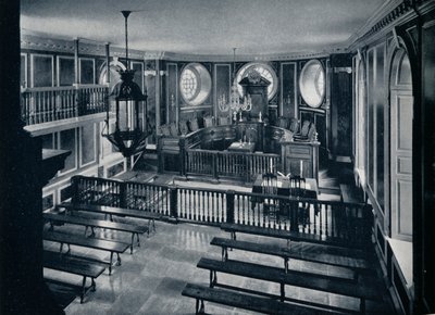 La Corte Generale al Campidoglio di Williamsburg, c. 1938 da Unbekannt