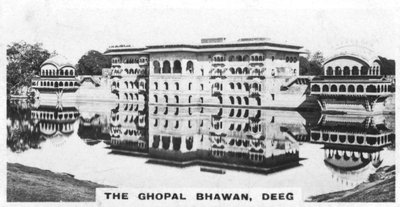 Il Ghopal Bhawan, Deeg, Rajasthan, India da Unbekannt