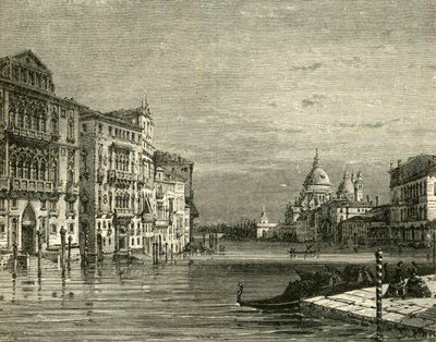 Il Canal Grande, Venezia, 1890 da Unbekannt