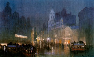 Il Gran Canale di Tottenham Court Road da Unbekannt