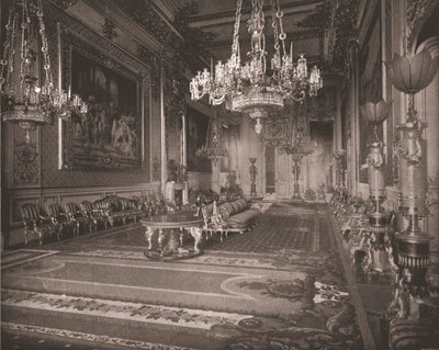 La Grande Sala delle Ricevimenti, Castello di Windsor, Berkshire, 1894 da Unbekannt