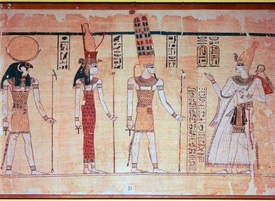 Il Grande Papiro Harris, da Tebe, Egitto, regno di Ramesse IV da Unbekannt