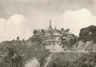 La Grande Pagoda, Moulmein, 1900 da Unbekannt