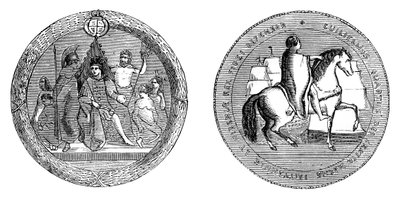 Il Grande Sigillo di Re Guglielmo IV, c1895 da Unbekannt
