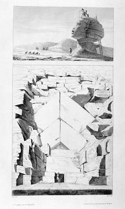 La grande sfinge di Giza e l