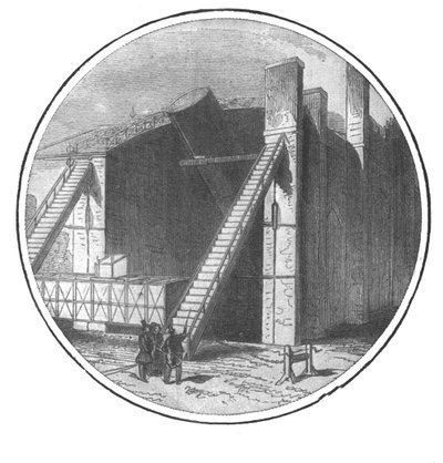 Il Grande Telescopio costruito da Lord Rosse, 1828-1845, 1901 da Unbekannt