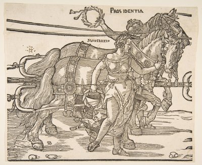 Il grande carro trionfale, terzo foglio da Unbekannt