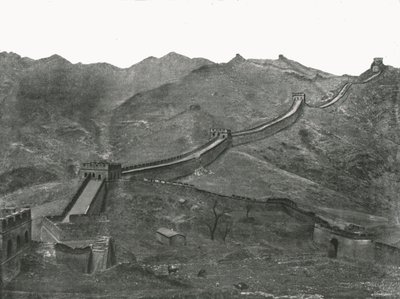 La Grande Muraglia, Pechino, Cina, 1895 da Unbekannt