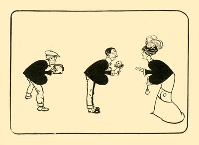 Il saluto sul tre di picche, 1910 da Unbekannt
