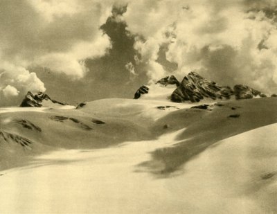 Il ghiacciaio di Hallstätter, Monti Dachstein, Alta Austria da Unbekannt