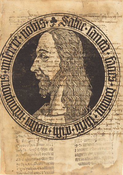 La testa di Cristo, c. 1500 da Unbekannt