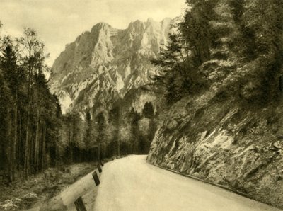 Il Hochtor, Johnsbach, Parco Nazionale Gesäuse, Stiria, Austria, c1935 da Unbekannt