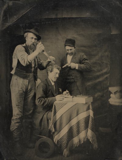 La rapina, anni 1880 da Unbekannt
