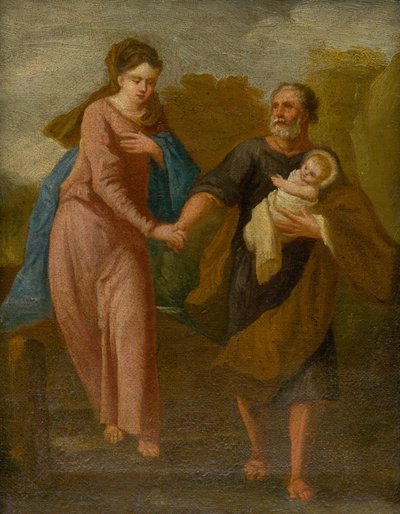 La Sacra Famiglia da Unbekannt