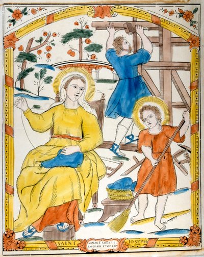 La Sacra Famiglia da Unbekannt