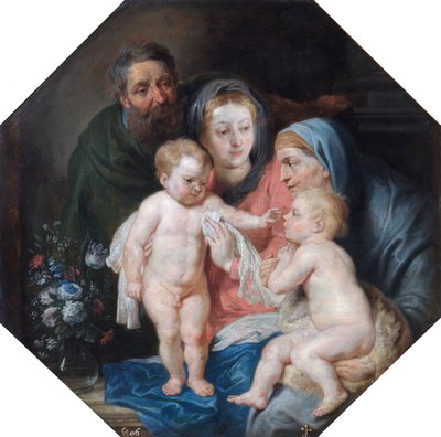 La Sacra Famiglia con Sant