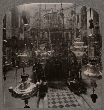 Chiesa del Santo Sepolcro, Gerusalemme, c. 1900 da Unbekannt