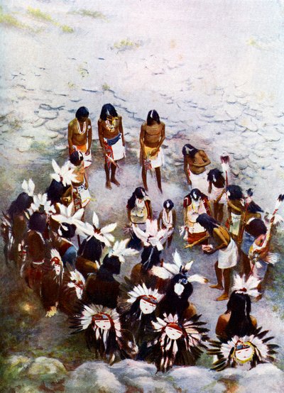 La cerimonia del flauto Hopi da Unbekannt
