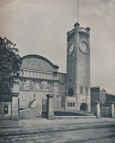 Il Museo Gratuito Horniman di C Harrison Townsend, c1900 1901-1902 da Unbekannt