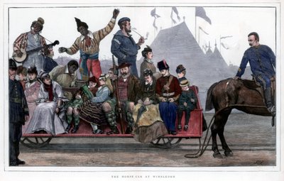 Il carro dei cavalli a Wimbledon, 1872 da Unbekannt