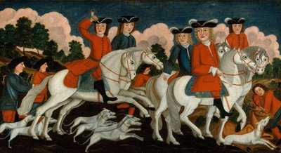 La CacciaNew Jersey, ca. 1750 da Unbekannt