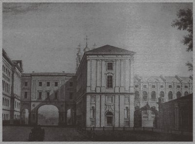 Il Liceo Imperiale a Tsarskoye Selo, 1822 da Unbekannt