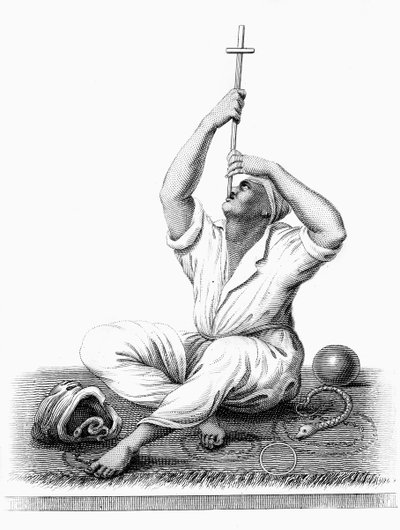 Il giocoliere indiano da Unbekannt