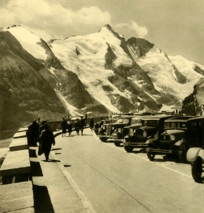 Punto panoramico Kaiser-Franz-Josefs-Höhe sulla strada alpina del Grossglockner, Austria, c. 1935 da Unbekannt