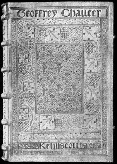 Il Chaucer di Kelmscott, con una rilegatura speciale di William Morris, 1896-1901 da Unbekannt
