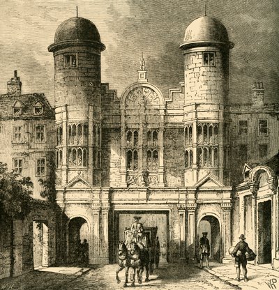 Il portale di King Street, Whitehall, 1881 da Unbekannt
