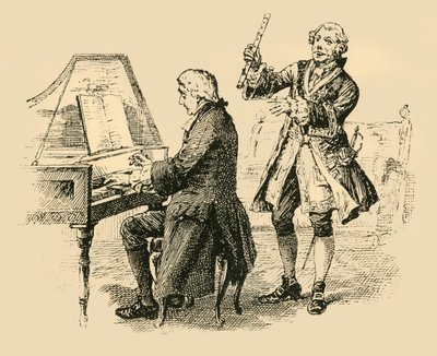 Il re esclamò ripetutamente, Solo un Bach! Solo un Bach!, 1907 da Unbekannt