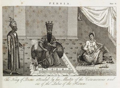 Il Re di Persia, c.1810-1829 da Unbekannt