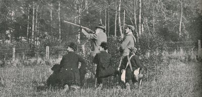 Il re che caccia nelle riserve di Sandringham, 1900s da Unbekannt