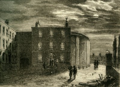 La Corte del Re, Southwark, nel 1830, c1878 da Unbekannt