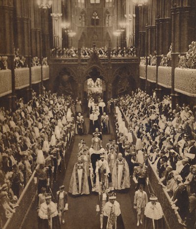 La processione del re, 12 maggio 1937 da Unbekannt