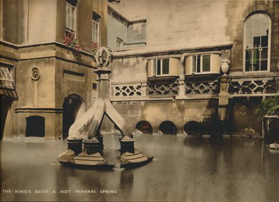 Il bagno del re e la sorgente minerale calda, Bath, Somerset da Unbekannt